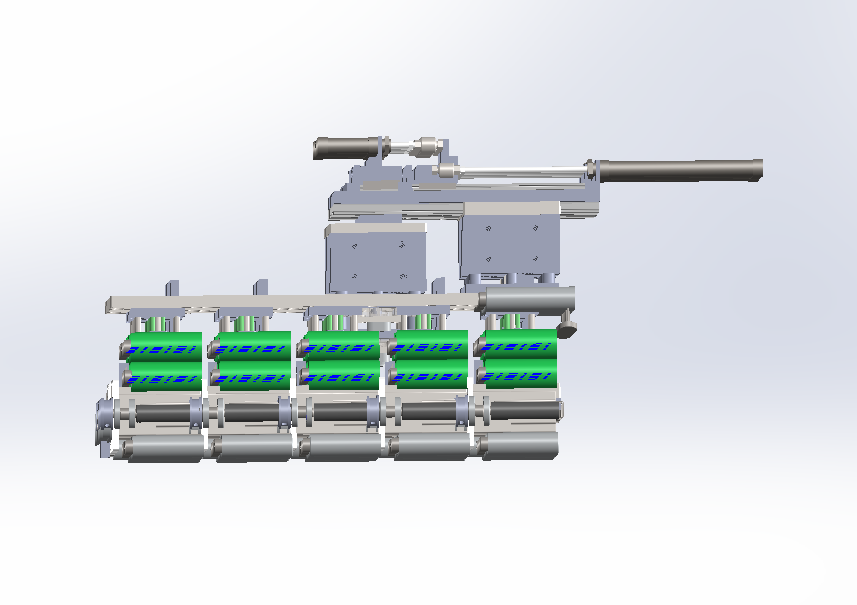电池滚筒定位小型流水线